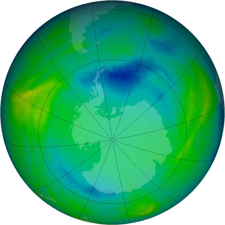 Ozone Map 2002-07-29